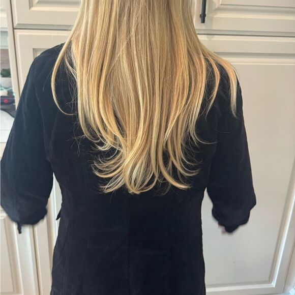 Armor Jeans black velvet jacket sz XL - Picture 10 of 10